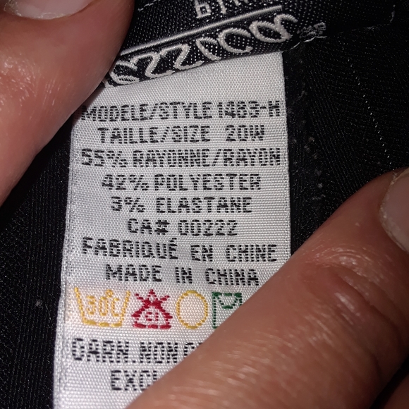 Size 20 plus Jessica pinstriped dress pants - Picture 13 of 16